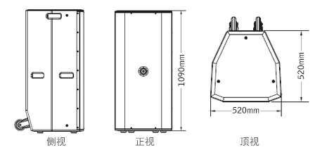 PRS香蕉视频导航 TW系列 TW215 意大利PRS 剧场亚洲香蕉视频网香蕉视频导航 无源音箱 全频音箱TW215三视图