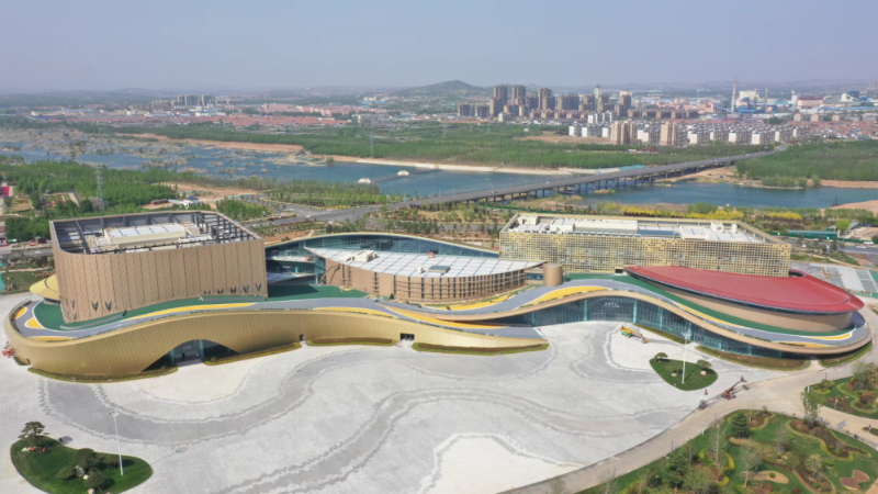 喜报!助力荣获年度建设工程鲁班奖丨PRS香蕉视频导航品牌为沂水县市民文化艺术提供空间视听解决方案