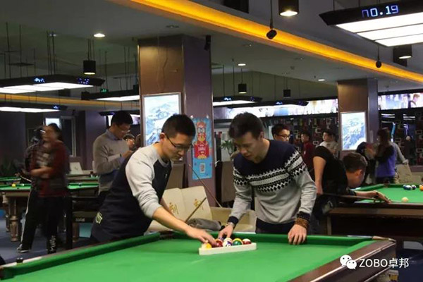 ZOBO香蕉视频在线播放挑战“激情碰撞·情系园区”中关村丰台园第五届台球竞赛
