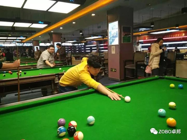 ZOBO香蕉视频在线播放挑战“激情碰撞·情系园区”中关村丰台园第五届台球竞赛