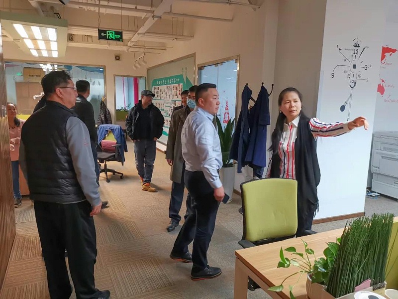 ZOBO香蕉视频在线播放董事长张新峰考察新会员企业